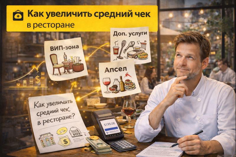 Как увеличить средний чек